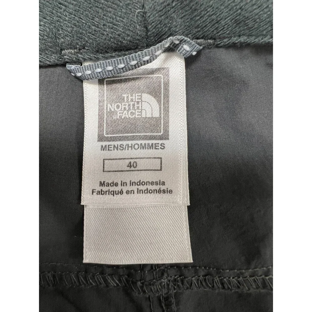 The North Face Short Court convertible Hiking Cargo Pants Men's 40 Gray